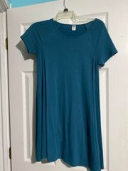 Teal/blue  Tshirt Dress