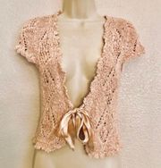 NWOT gorgeous  cardigan with touches of sequins throughout. Sz M