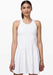 Lululemon Court Crush Tennis Dress | White | 4