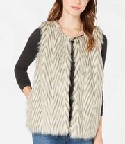 Say What large faux fur Fall/winter vest