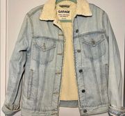 Garage Fuzzy  Jean Jacket