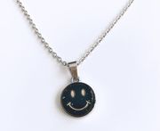 Boutique Mood Changing Smiley Face Necklace