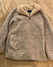 Fleece Sherpa Pullover