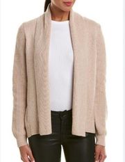 Cynthia Rowley ribbed cashmere blend cardigan