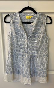 printed top size XS