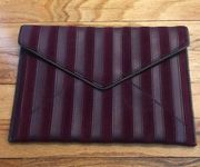 Rebecca Minkoff Burgundy Clutch