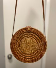 Rattan Purse