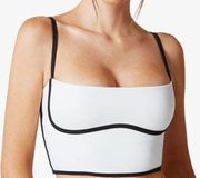 Amazon Move with You Sports Bra in White