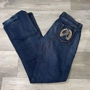 Citizens of Humanity Embroidered Horse Pocket Jeans Athena #220 Low waist/ BOOT