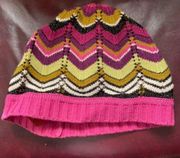 for Target  Zig Zag Multicolor Winter Beanie