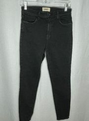 Baldwin Black Karlie High Rise Cropped Skinny‎ Jeans