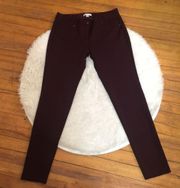 New York & Co Berry Wine Thick jegging Jeans