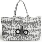 Alo Yoga Gym Bag/Large Shopper Tote Grey Tiedye