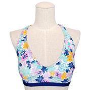 Patagonia Floral Racerback Bikini Top Sz Small