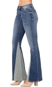 NWT Judy Blue Mid Rise Flare Jeans 0/24