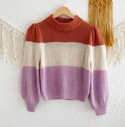 Colorful Wool Sweater