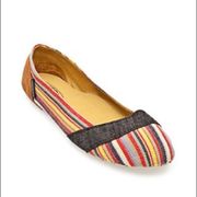 Keen Cortana Striped Ballet Flats Size 6