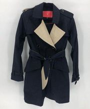 Ivanka Trump Double Breasted Rain Jacket Size XS