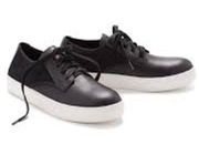 Eileen Fisher Koi Leather and Mesh Sneakers