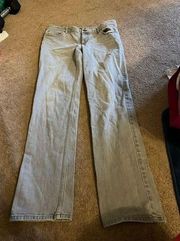 J Jill slim leg grey jeans 8