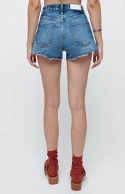 $195 NWT RE/DONE 70's HIGH RISE SHORT IN ARROYO BLUE SZ 25