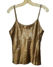 Vintage Gilligan & O'Malley Metallic Camisole