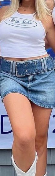 Denim Skirt