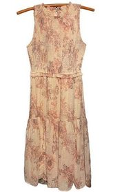 Est. 1946 Floral Short Sleeve Sleeveless Maxi Dress