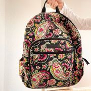 Vera Bradley  Paisley Print Quilted Backpack