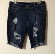 Women jean shorts. Encore jeans. Size 1X.