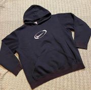 Nike Vintage  black hoodie with a swoosh at the chest
Women’s size extra …