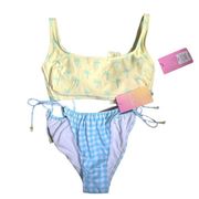 Stoney Clover Lane Bikini Swim Suit Bathing Suit Large/D/DD