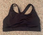 Black Sports Bra