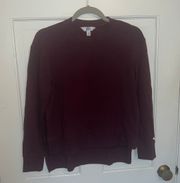 XS  Sweatshirt Maroon