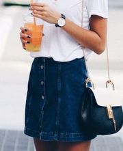 denim skirt