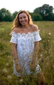 White Off The Shoulder Dress