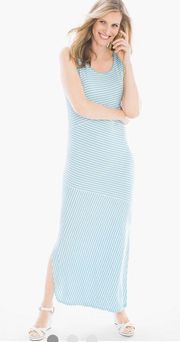 Chico’s Zenergy Pamela Striped Maxi Dress