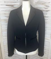 Inc Professional Career Fringe Blazer Black 10P