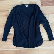 Mossimo Black Cardigan Sweater Size Extra Small XS