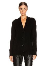 EQUIPMENT Elder Cashmere Cardigan Black XS NWT