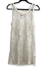 NWT Swimsuit Cover Up White Lace UO Pins & Needles