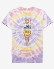 Exclusive Disney Star Wars Droids Ice Cream Tie Dye Shirt Top XS