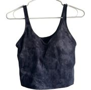 Lululemon  Grey & Black Tie Dye Align Tank Top - Size  6