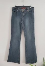 Guess Stretch Denim Blue Bootleg Jeans 31