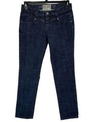 American Rag Cie Junior SZ 9R Jeans Low-Rise Stretch Pockets Medium Wash Blue