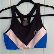 PINK Victoria’s Secret chevron sports bra L