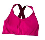 New Balance  Size Medium Sports Bra Pink Sporty Activewear 10E-8