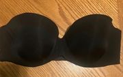 Black Strapless Bra