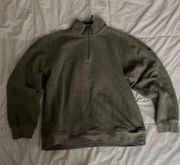 Green Quarter-Zip