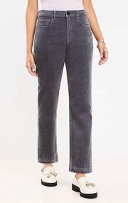 LOFT Grey boot cut corduroy jeans 4